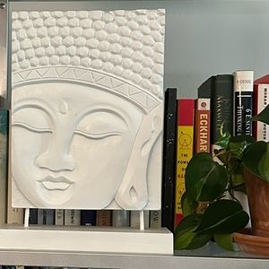 White Buddha Decor